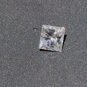 IGI Certified 2.85ct Princess Cut Lab Diamond